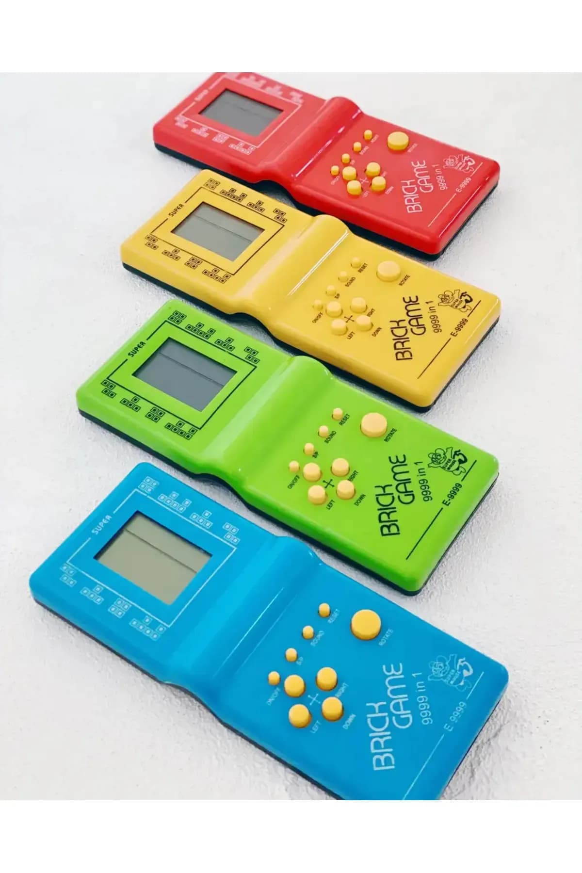 کنسول بازی نوستالژیک آتاری دستی مدل Brick Game 9999 — تصویر ۵