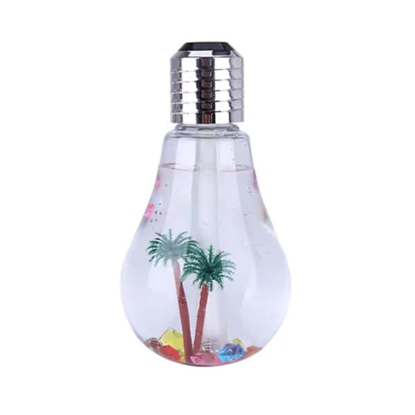 دستگاه بخور سرد و رطوبت ساز طرح لامپ مدل Bulb Night Lamp