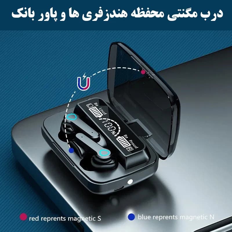 ایرپاد بی سیم نیوست مدل M19 TWS نسخه 5.3 — تصویر ۴