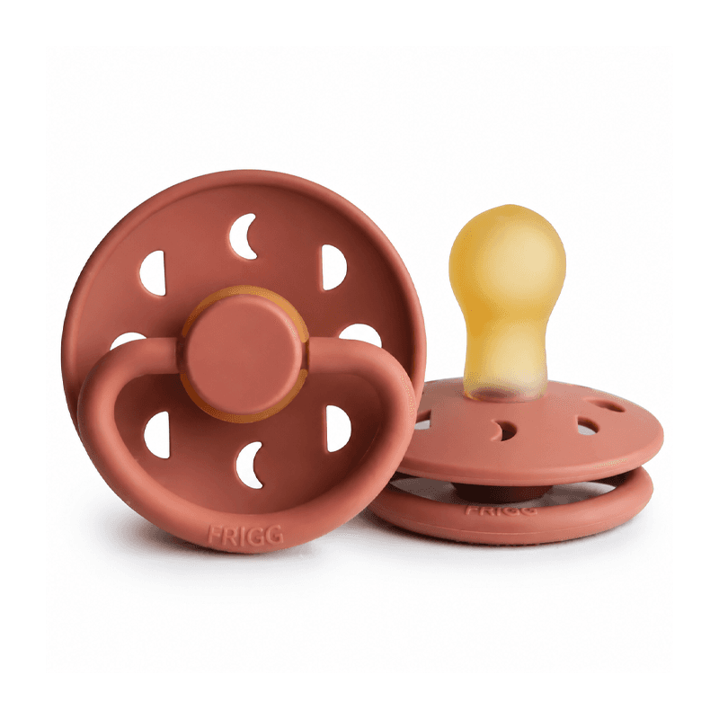 پستانک فریگ لاتکس فاز ماه سایز 1 رنگ clay (خاک رس)