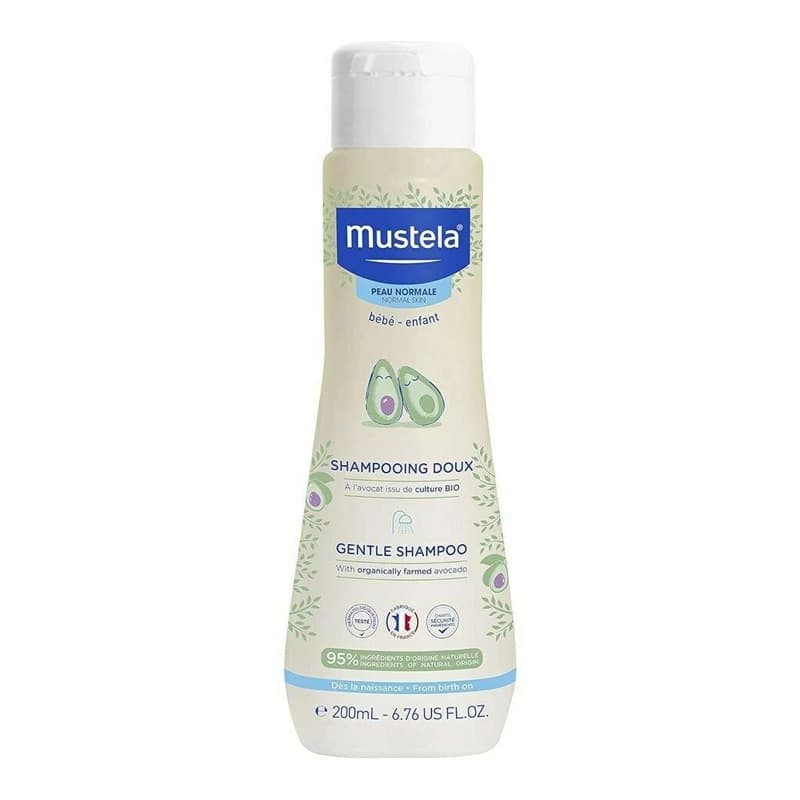شامپو سر ملایم کودک 200 میل موستلا (Mustela) — تصویر ۲