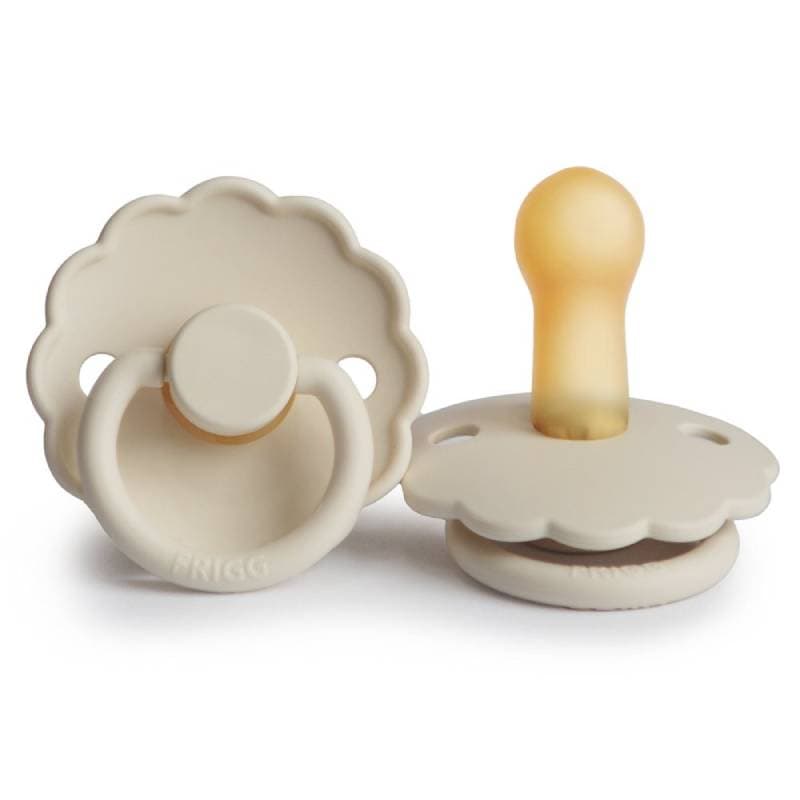 پستانک فریگ لاتکس سایز 2 گلبرگی رنگ Cream (کرم)