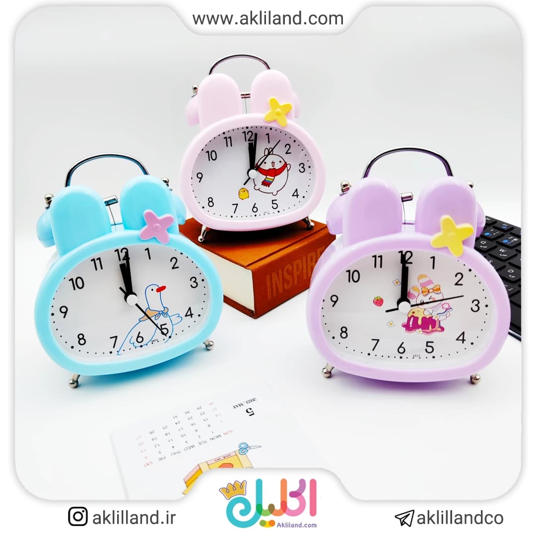 ساعت رومیزی خرگوشی — تصویر ۱۱