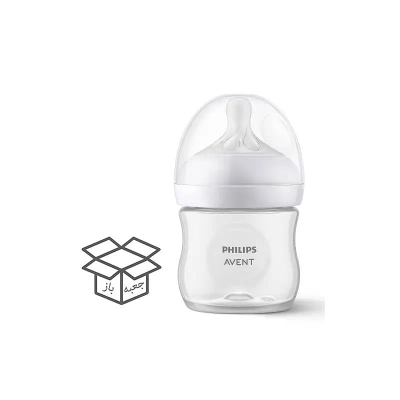 شیشه شیر نچرال اونت 125 میل تکی سری ریسپانس openbox — تصویر ۲