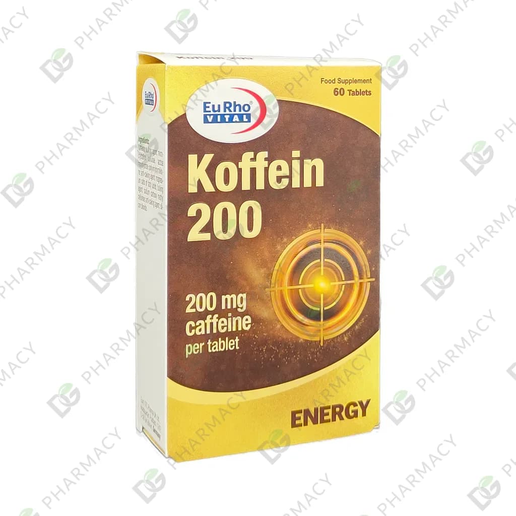 کافئین یوروویتال 200 میلی گرم — تصویر ۳