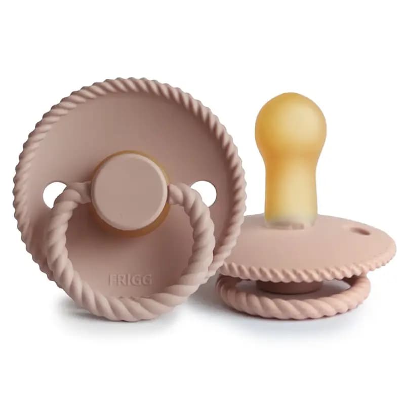 پستانک فریگ طنابی سایز 2 رنگ Blush (صورتی)