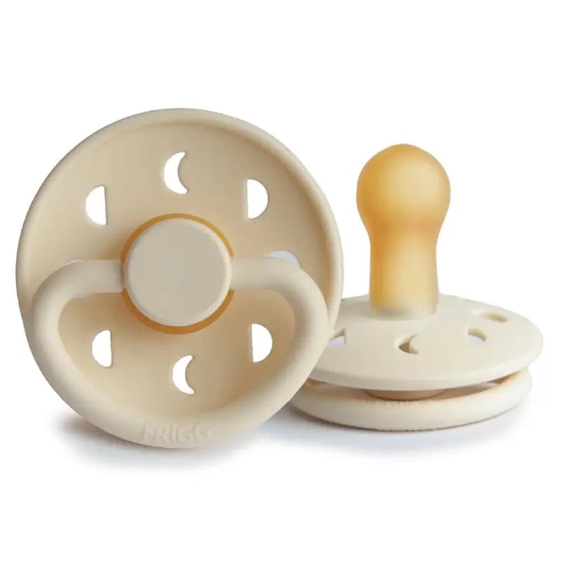 پستانک فریگ لاتکس فاز ماه سایز 2 رنگ Cream (کرم) — تصویر ۲