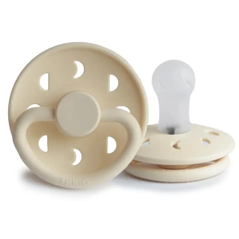 پستانک فریگ فاز ماه سایز 1 رنگ Cream (کرم)