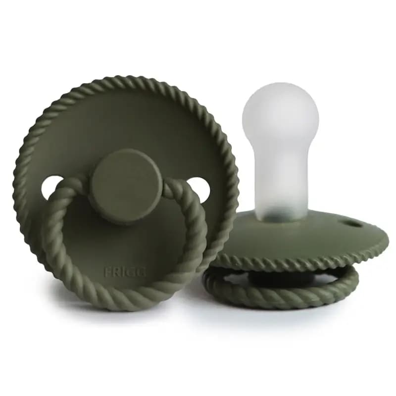 پستانک طنابی فریگ سایز 2 رنگ Olive (زیتونی)