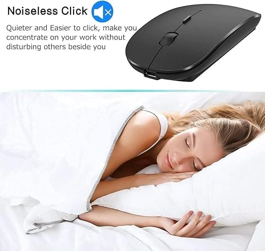 موس بیسیم شارژی بلوتوثی دو حالته Nabelisen — تصویر ۳