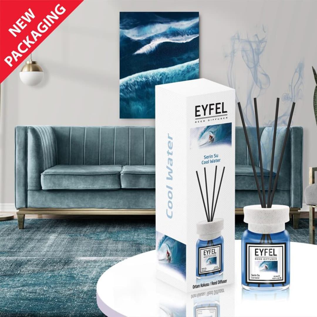 خوشبوکننده هوا ایفل مدل Cool water کول واتر حجم 120 میلی لیتر — تصویر ۴