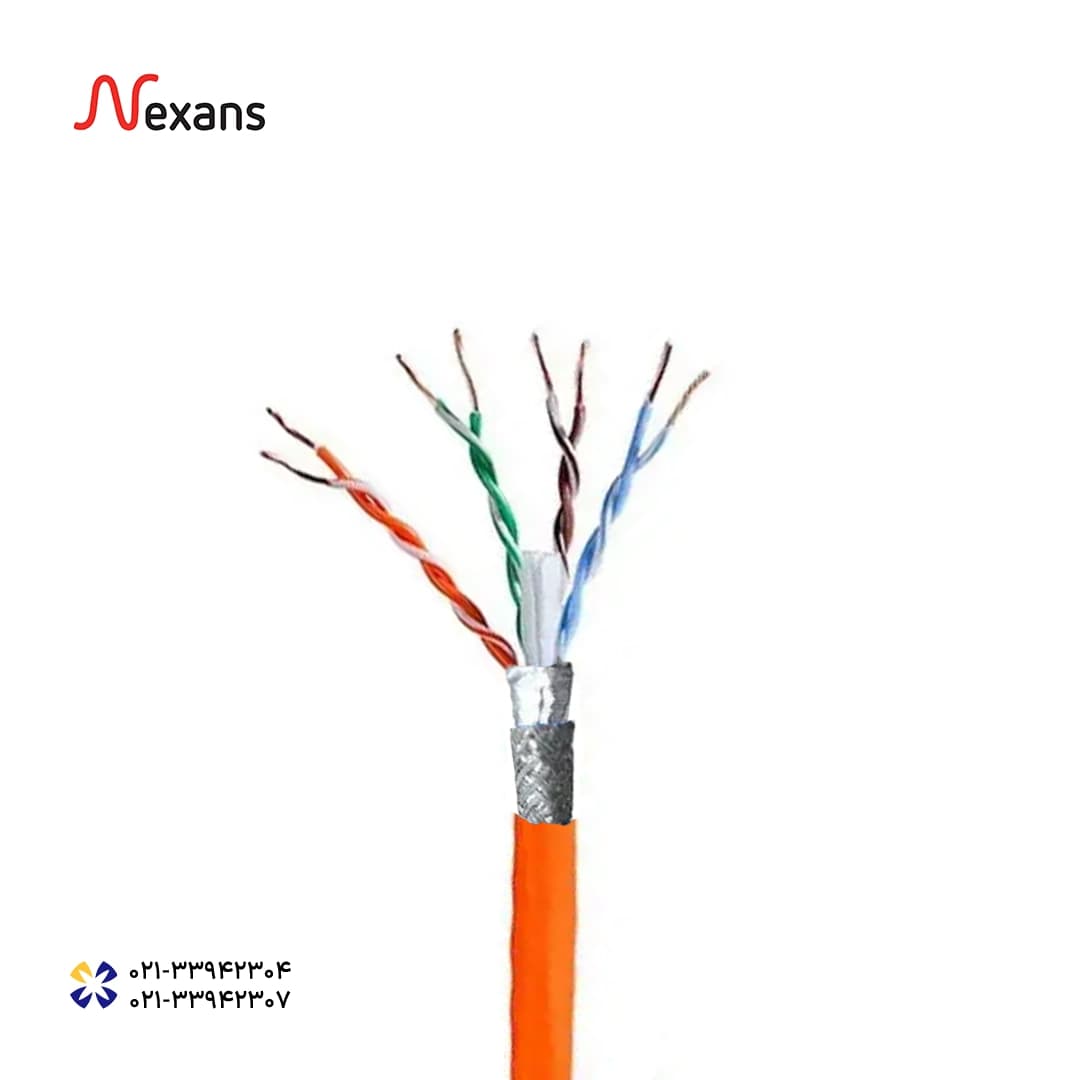 کابل Cat6 sftp نگزنس طرح تست