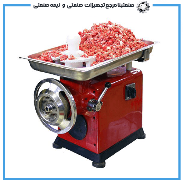 چرخ گوشت قصابی پولاد غرب مدل پولاد 1 گلویی کوتاه — تصویر ۴