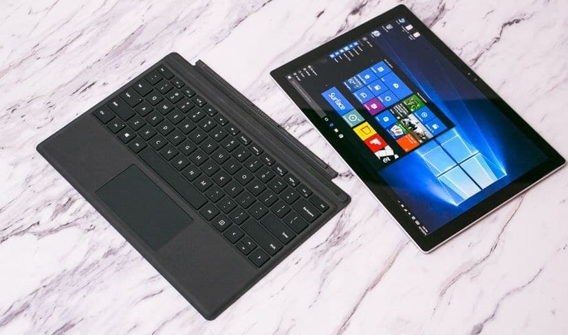 مایکروسافت Surface Pro 5 سیم کارت خور core i5 نسل 7 | رم 4 گیگابایت | SSD 128 گیگابایت | همراه کیبورد اصلی — تصویر ۴