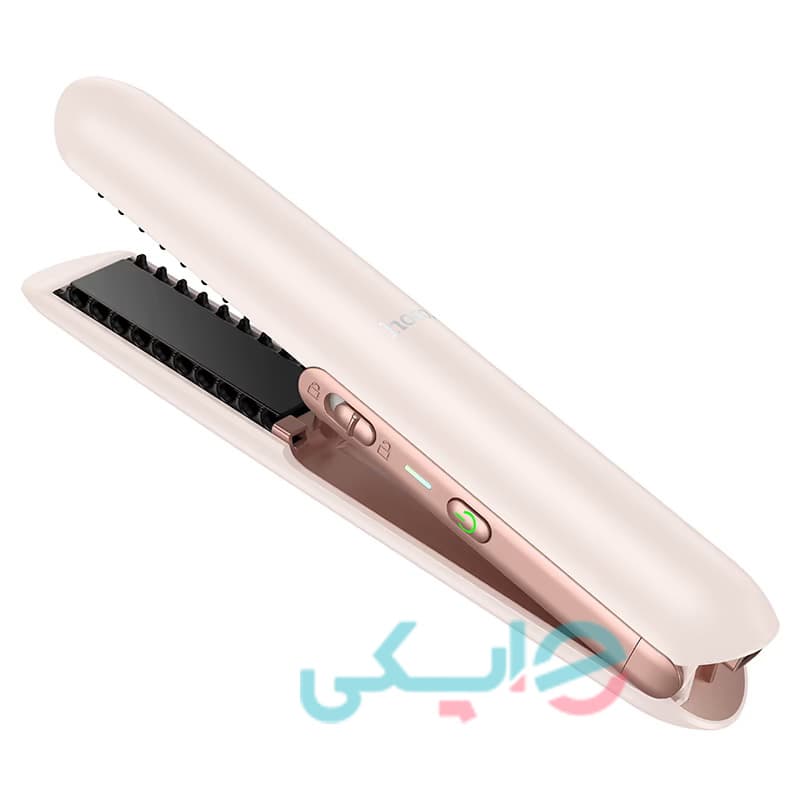 حالت‌دهنده موی بی‌سیم Hoco مدل HP46 | صاف‌کننده و فرکننده با باتری 4000mAh
