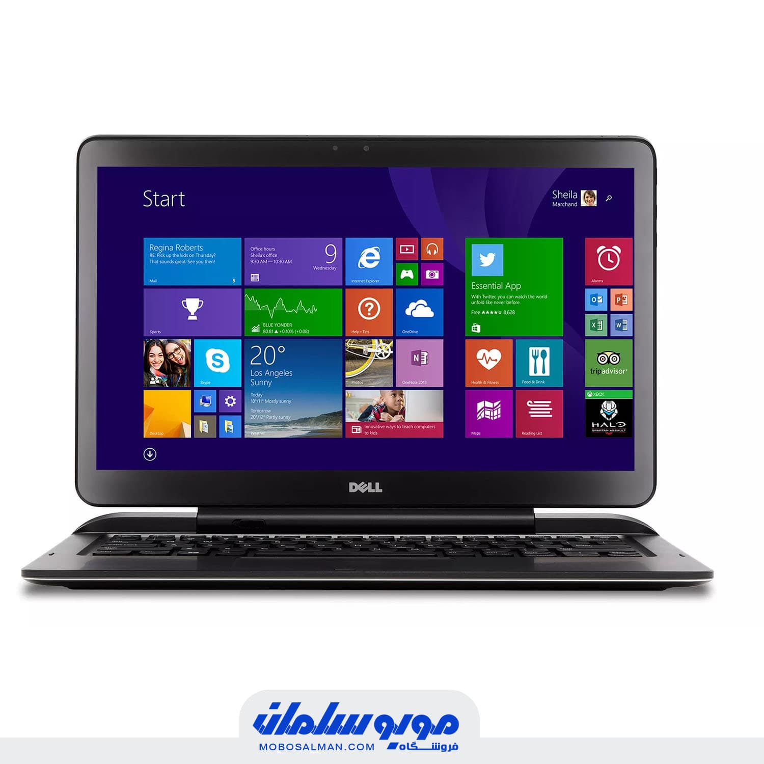 لپ تاپ استوک Dell 7350 پردازندهcore M-5Y71 — تصویر ۶