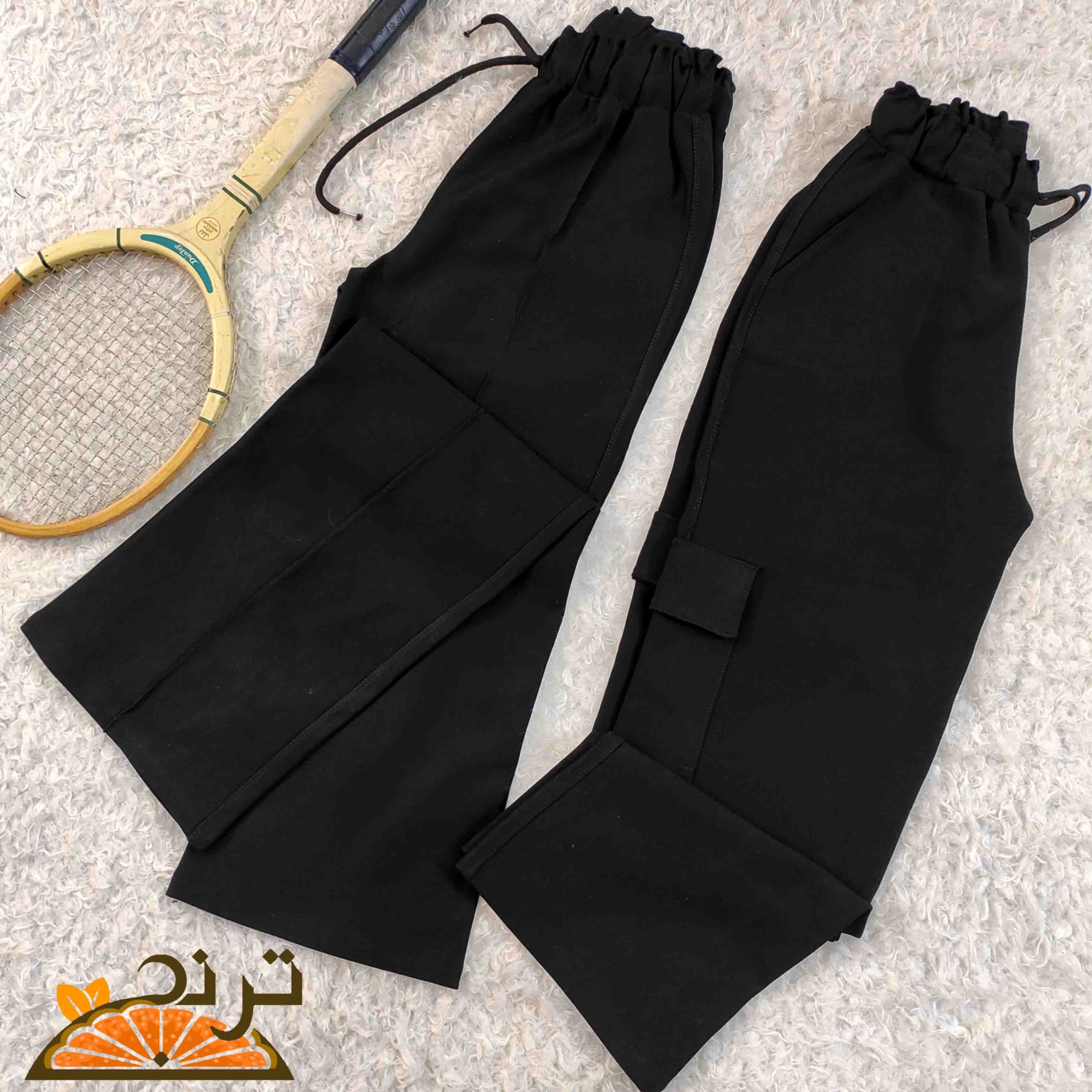شلوار بگ زنانه رنگی و مشکی