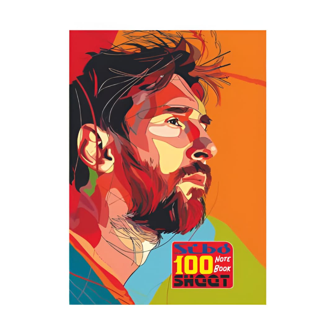 دفتر 100 برگ فوتبالی سیبو Sibo — تصویر ۸