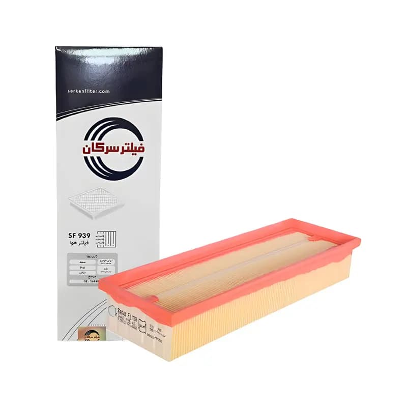 فیلتر هوا تخت پژو 405 موتور XU7 سرکان SF939