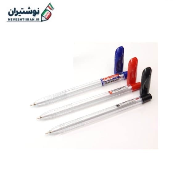 خودکار آبی نوک 0.7 و 1 میلی بدنه کریستال آفیس کنکو 13147 — تصویر ۲