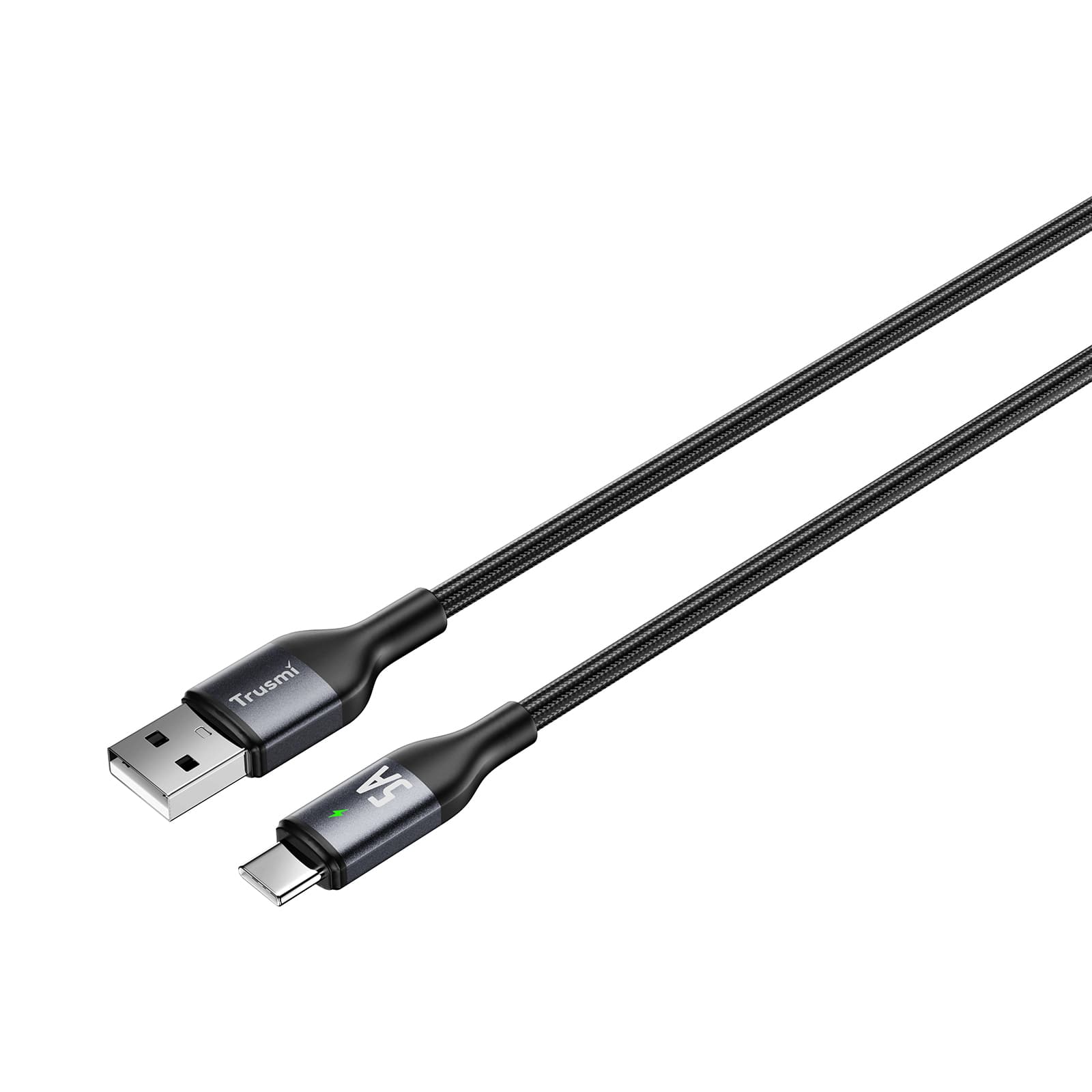 کابل شارژ هوشمند تایپ سی تراسمی مدل CA12-02 (قطعکن خودکار | 5 آمپر) — تصویر ۲