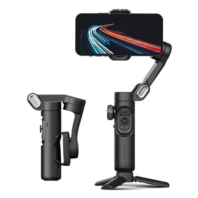 گیمبال و لرزشگیر موبایل ۳ محوره Aochuan Smart XE — تصویر ۳