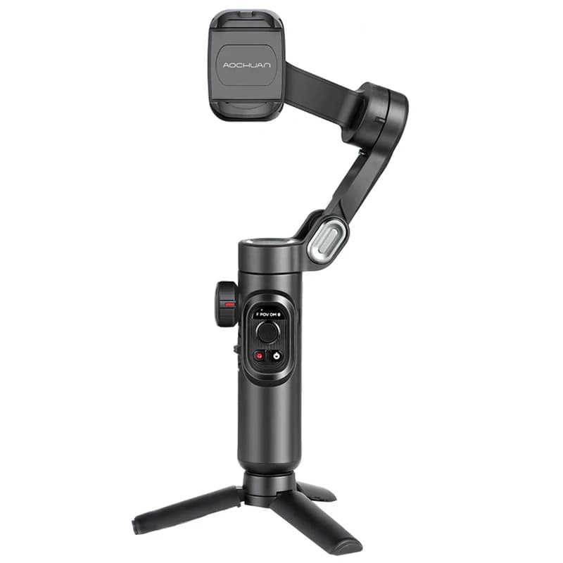 گیمبال و لرزشگیر موبایل ۳ محوره Aochuan Smart XE — تصویر ۲