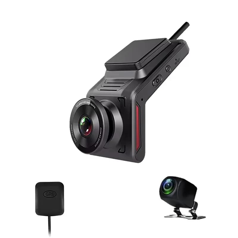 دوربین ثبت وقایع خودرو 2 لنز مدل K18-4G-WiFi سیمکارتی — تصویر ۷