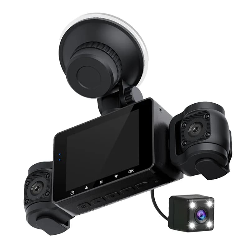دوربین ثبت وقایع خودرو 4 لنز مدل GPlus-WiFi — تصویر ۶