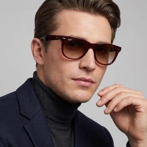 عینک آفتابی ریبن مدل RB2140 wayfarer سایز 54 — تصویر ۶