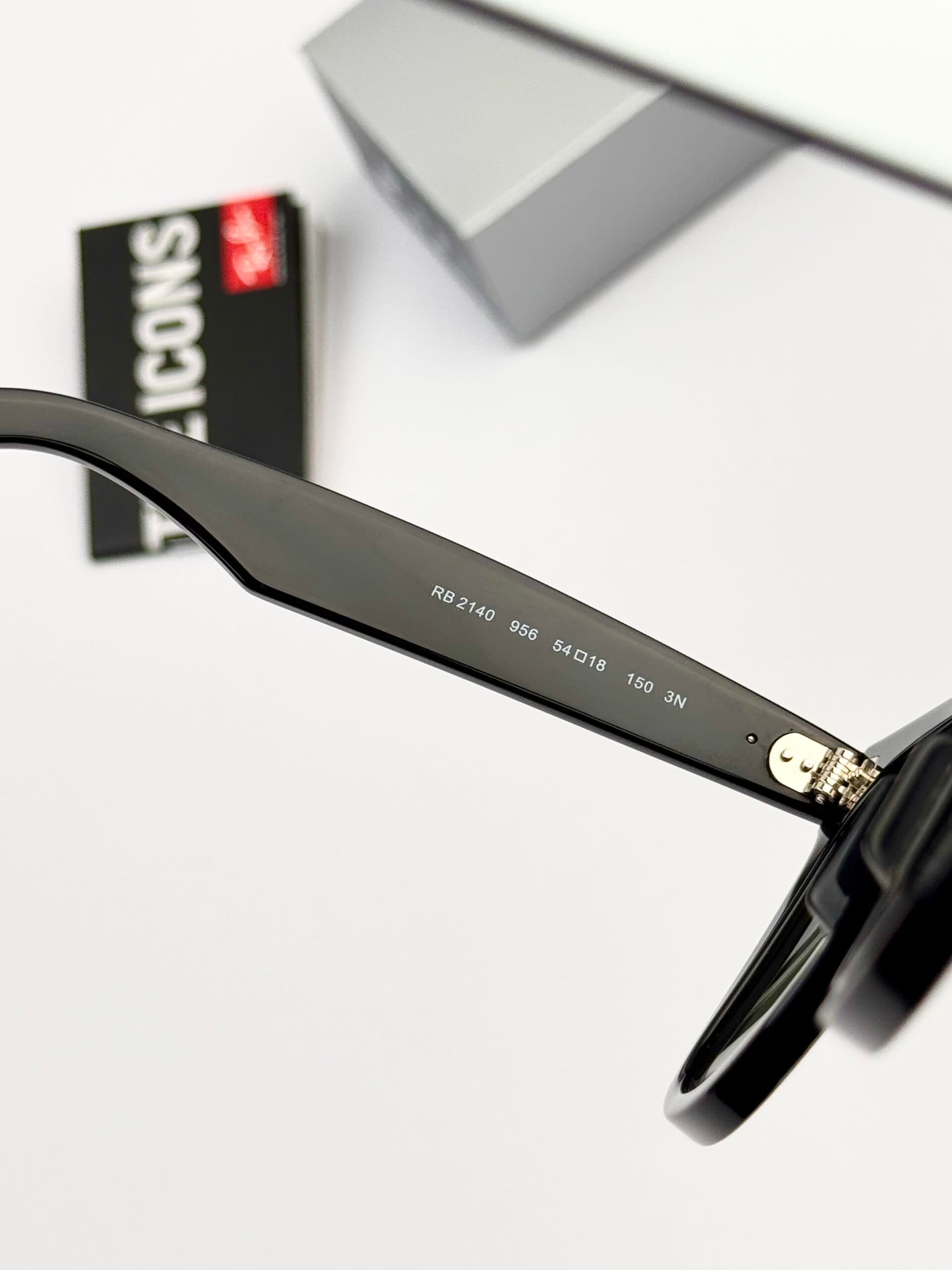 عینک آفتابی ریبن مدل RB2140 wayfarer سایز 54 — تصویر ۴