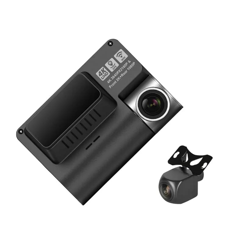 دوربین ثبت وقایع خودرو اتوویژن مدل HIS-4K WiFi+GPS با دوربین عقب FHD و GPS اکسترنال — تصویر ۱۱