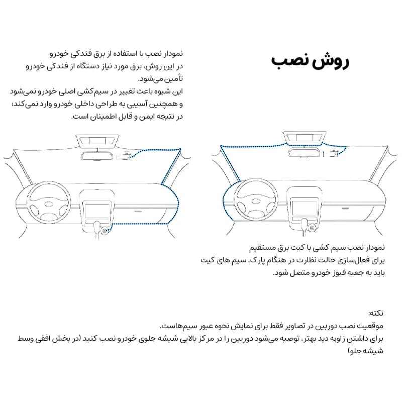 دوربین ثبت وقایع خودرو اتوویژن مدل HIS-4K WiFi+GPS با دوربین عقب FHD و GPS اکسترنال — تصویر ۸