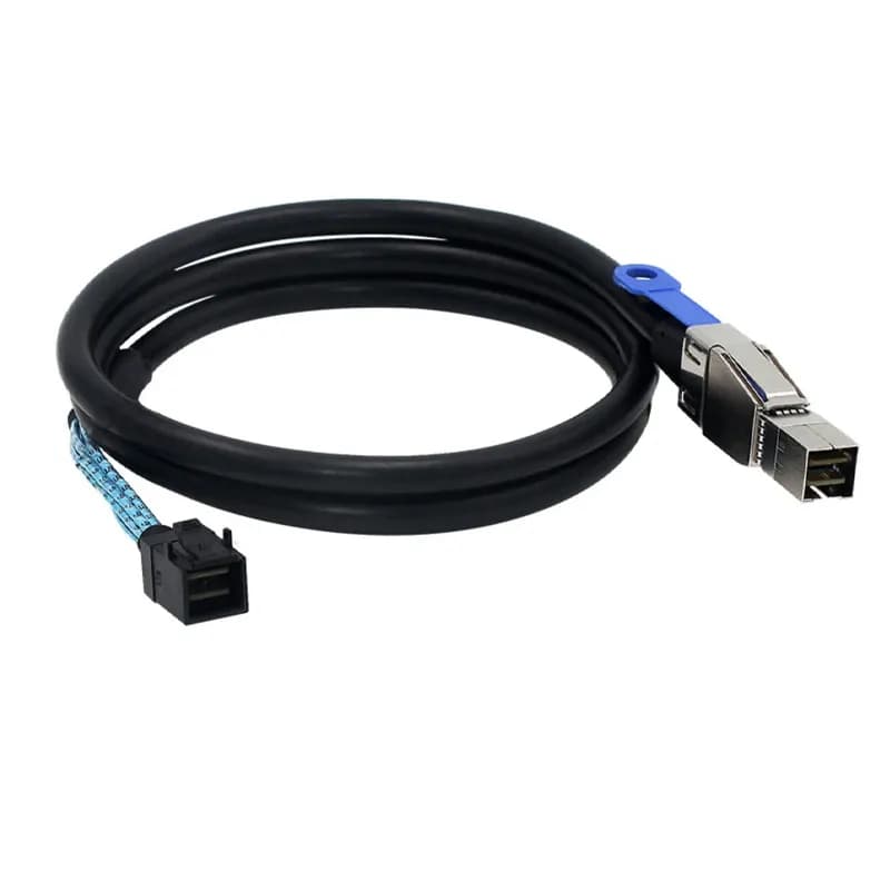 کابل تبدیل Mini SAS HD SFF-8644 به SFF-8643 مدل SM231 طول 1 متر — تصویر ۶