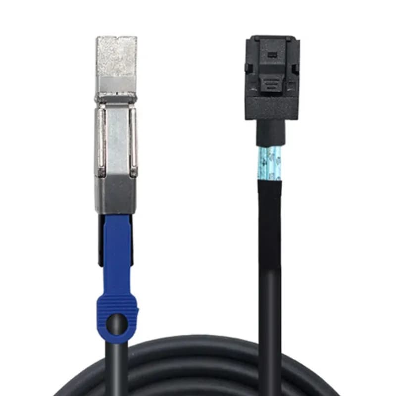 کابل تبدیل Mini SAS HD SFF-8644 به SFF-8643 مدل SM231 طول 1 متر — تصویر ۴