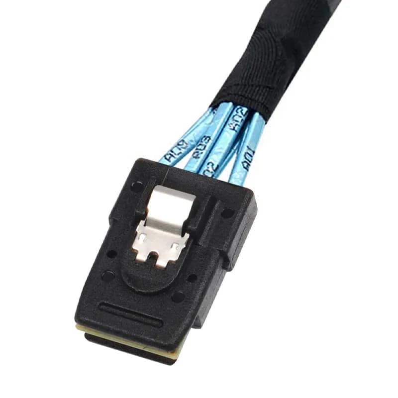 کابل تبدیل Mini SAS SFF-8087 به SFF-8088 مدل SM181 طول 1 متر — تصویر ۴