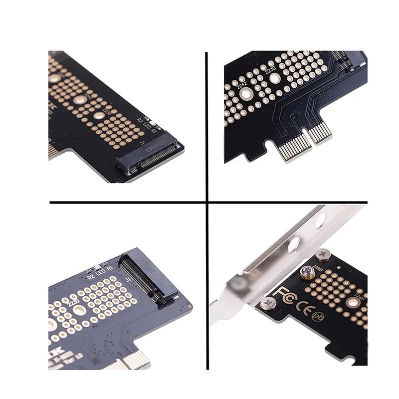 کارت توسعه PCI-E افزایش M.2 NVME مدل X1 — تصویر ۹