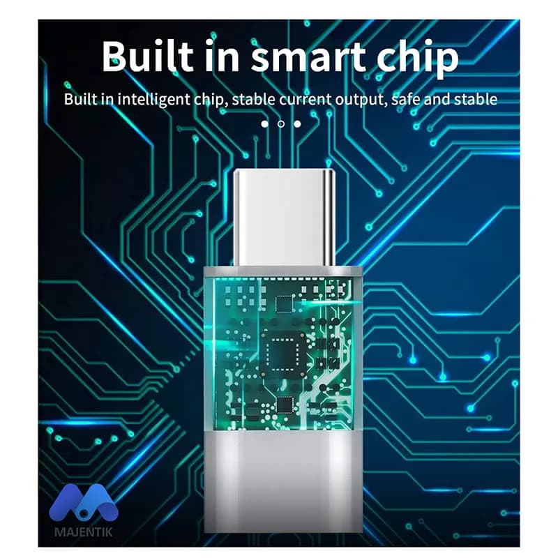 مبدل MicroUSB به USB-C مجنیتک مدل MC4 — تصویر ۵