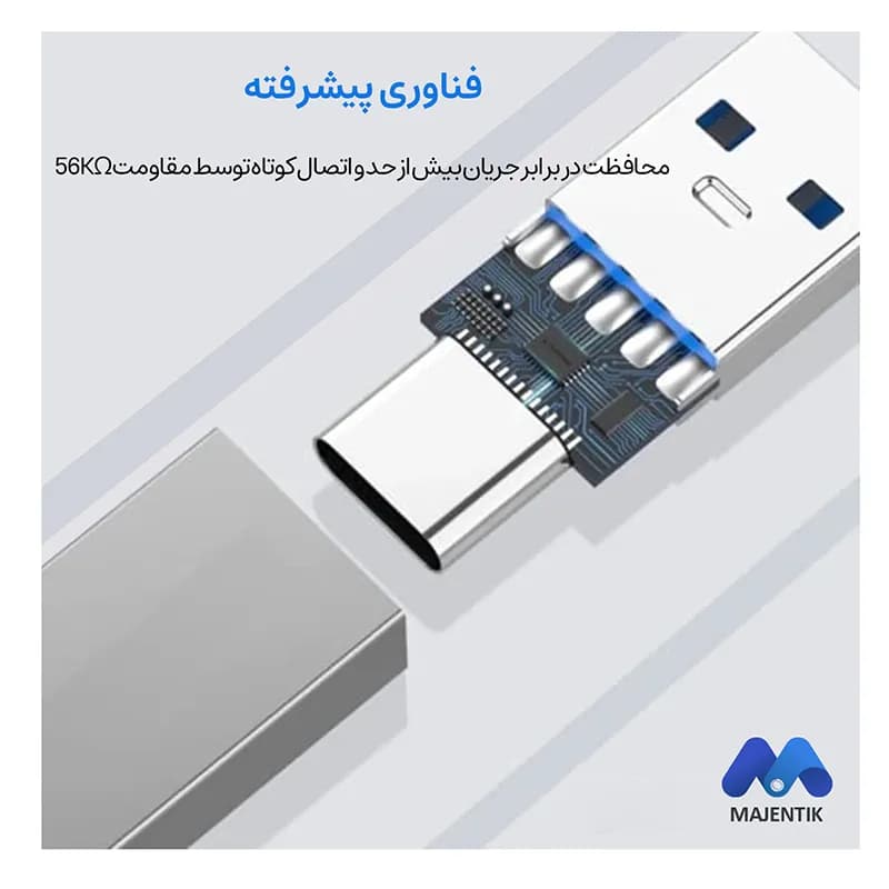 مبدل USB-C به USB مجنتیک مدل CU4 — تصویر ۳