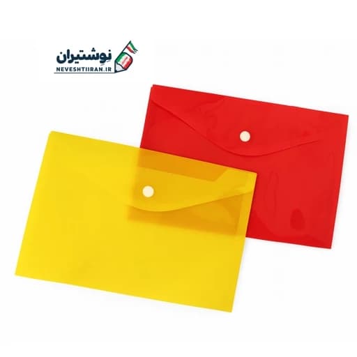 پوشه دکمه دار سایز a5 معمولی