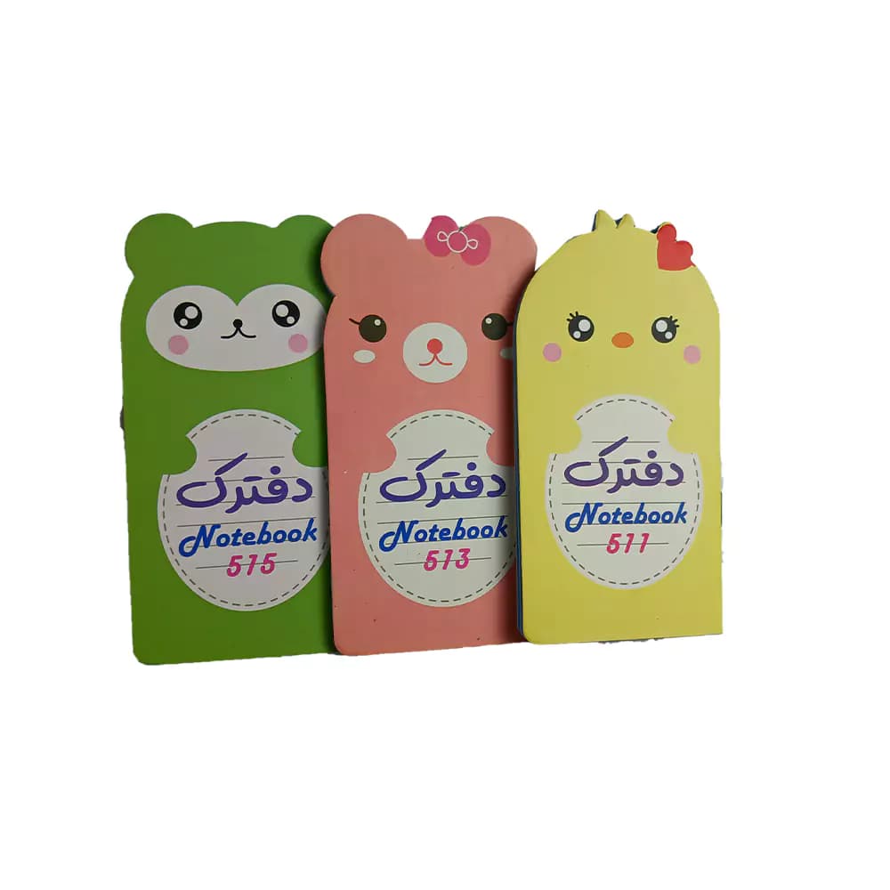 یادداشت دفترک ته چسب فانتزی مدل 515 هدهدک — تصویر ۲