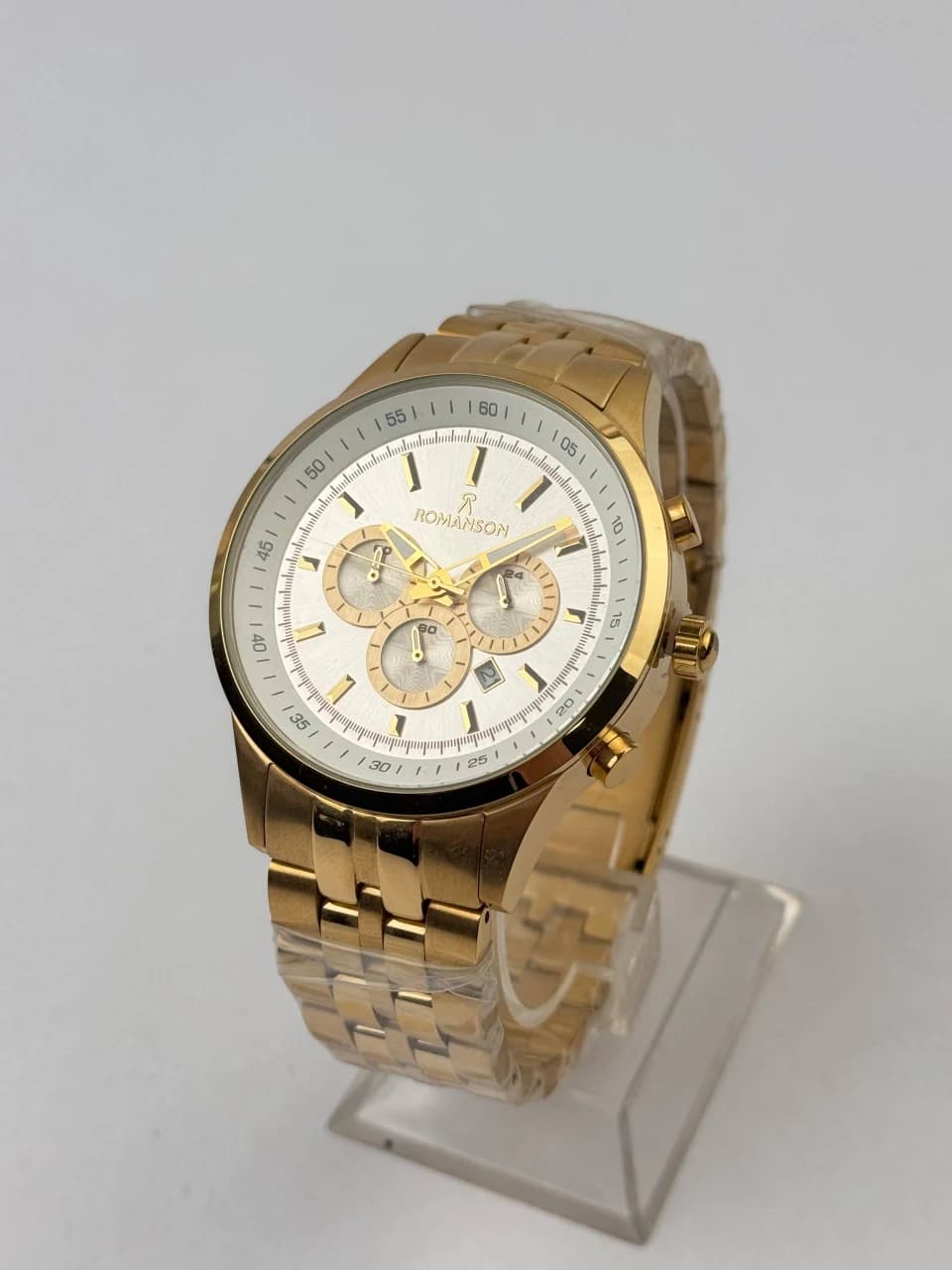 ساعت مچی مردانه کرنوگراف رومانسون ROMANSON مدل R1131G — تصویر ۲