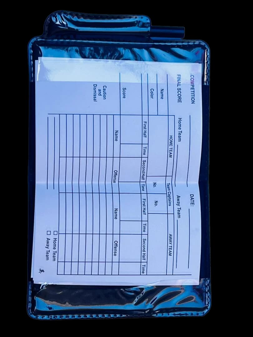 کارت داوری فوتبال طرح FIFA مجموعه 5 عددی — تصویر ۳