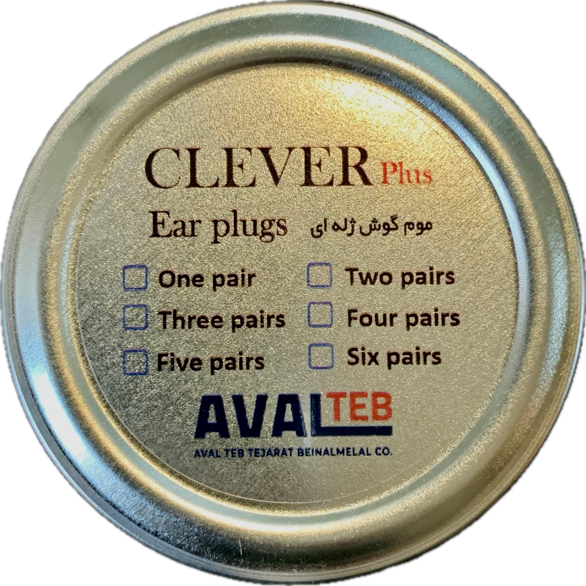 گوشگیر موم ژله ای کلور پلاس 3 جفتی CLEVER plus