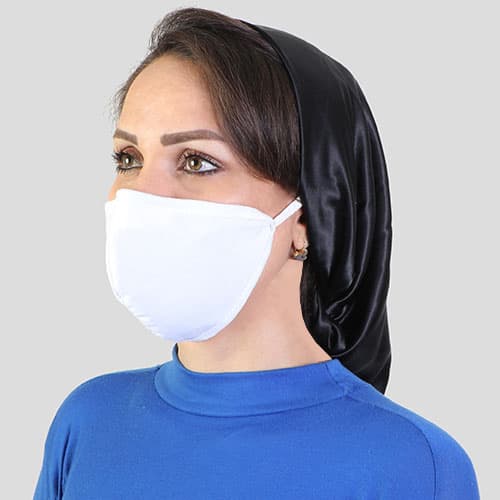 ماسک پارچه ای قابل شستشو طب و صنعت سایز L کد 81100
