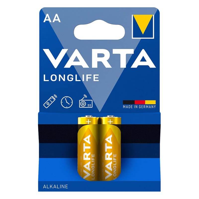 باتری قلمی مدل LONG LIFE وارتا — تصویر ۳