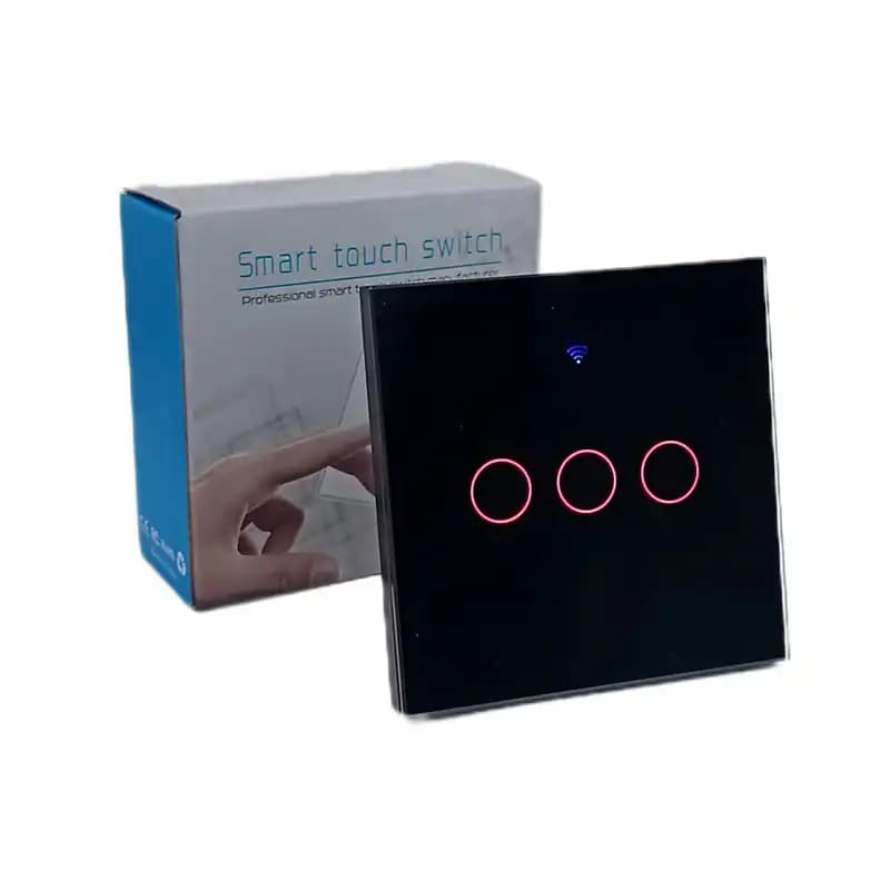 کلید لمسی هوشمند سه پل تویا tuya wifi – وات 1000