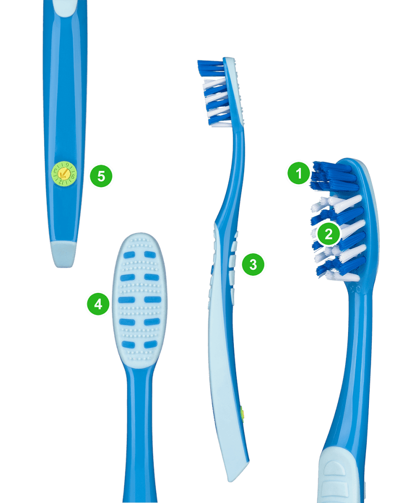 مسواک ارتو سنس 2080 نرم Orthosense Soft — تصویر ۴