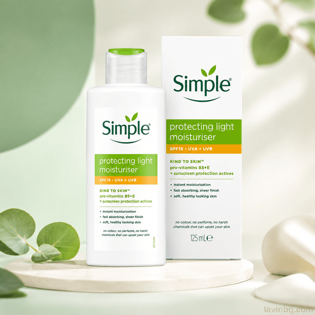 کرم آبرسان و مرطوبکننده سیمپل مدل Protecting Light با SPF15 حجم 125 میلی لیتر — تصویر ۲
