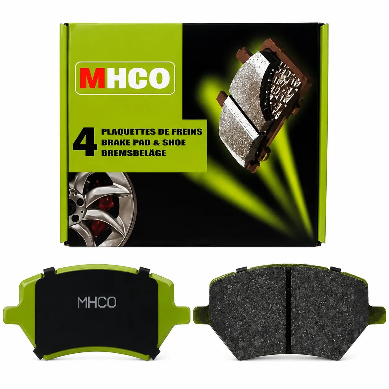لنت ترمز جلو لیفان X60 برند ام اچ کو MHCO — تصویر ۵